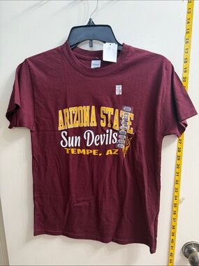 Hanes Maroon Arizona State Sun Devils Graphic Tee